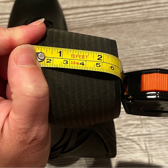 Euro Soft Black Leather Heeled Clogs- Size 8.5 M - Picture 7 of 8